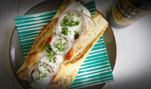 Broodje bal deluxe en Hertog Jan Pilsener - Hertog Jan Online Brouwerijwinkel