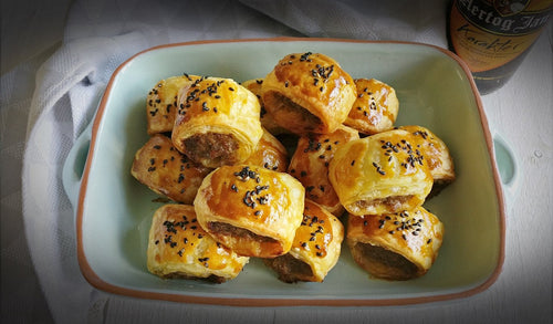 Mini saucijzenbroodjes en Hertog Jan Karakter - Hertog Jan Online Brouwerijwinkel