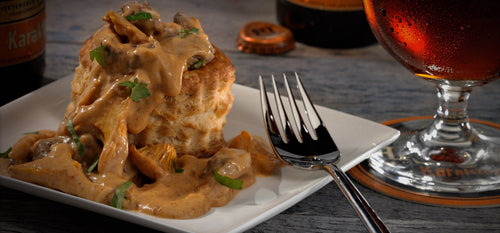 Pasteitje met hertengoulash en Hertog Jan Karakter - Hertog Jan Online Brouwerijwinkel