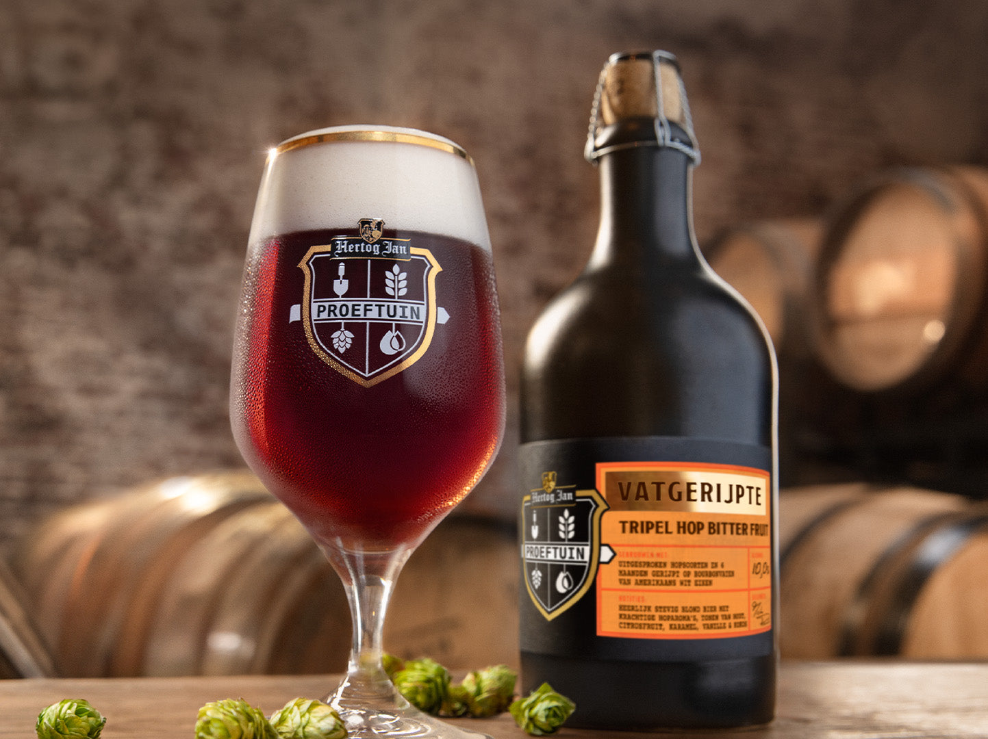 Hertog Jan Proeftuin Vtagerijpte Tripel Hop Bitter Fruit