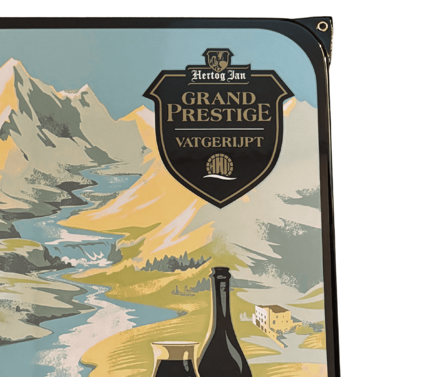 Vatgerijpt 2025: De Rijn - editie emaille kunstwerk - Hertog Jan Online Brouwerijwinkel