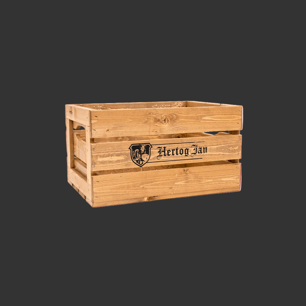 Houten fietskrat - Hertog Jan Online Brouwerijwinkel