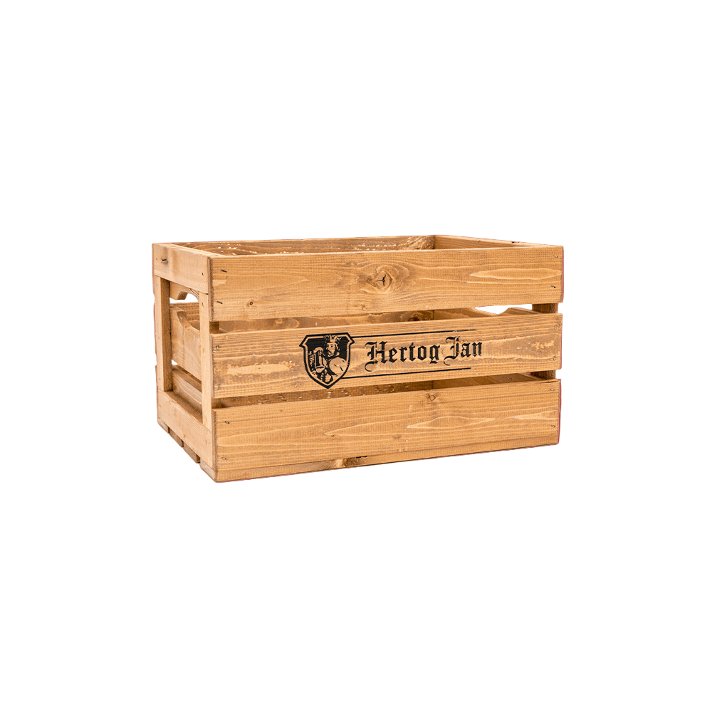 Houten fietskrat - Hertog Jan Online Brouwerijwinkel